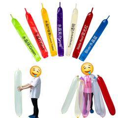 1 Stück 960 lange Streifenballons